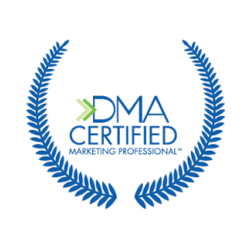 DMA Certified Marketing Professional badge